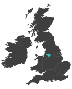 united kingdom map highlighting Greater Manchester