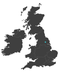united kingdom map highlighting york