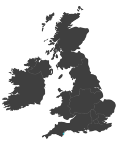 united kingdom map highlighting torbay