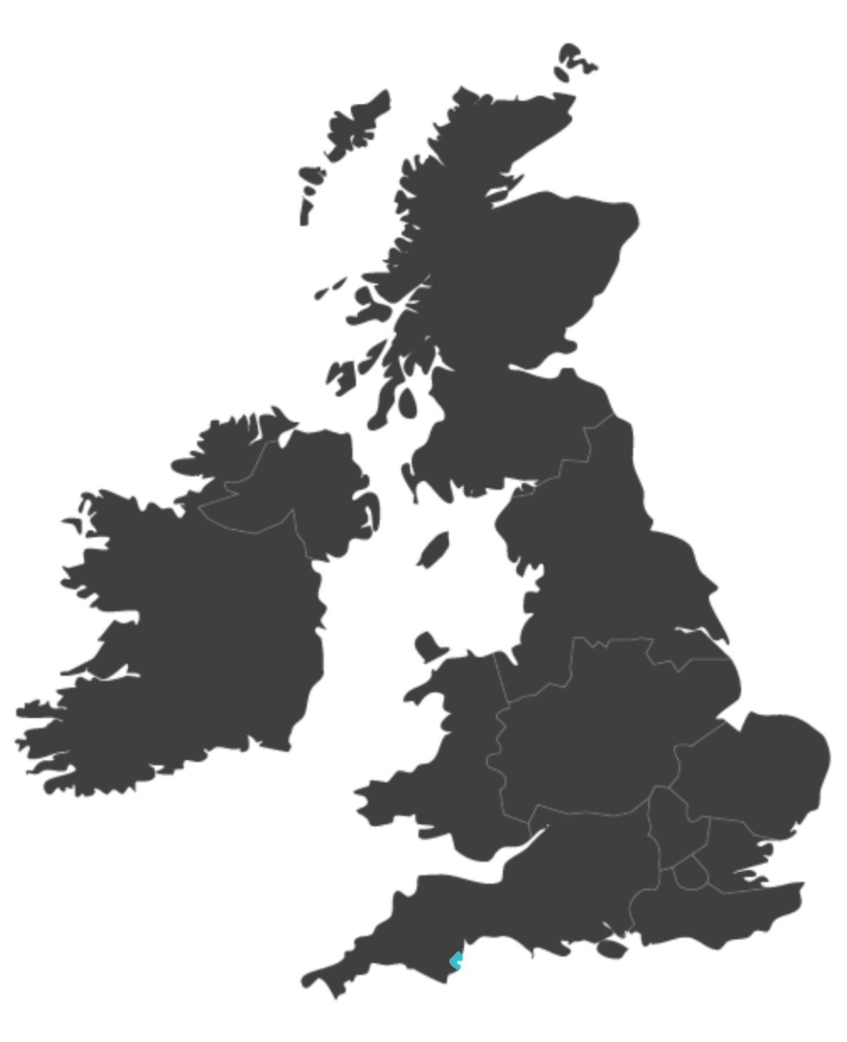torbay united kingdom map highlighting torbay
